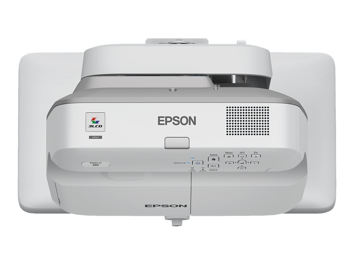Ultra Short Throw Projectors | Epson eb-580 | Front View