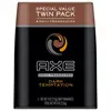 AXE Dark Temptation Body Spray, 8 oz, Twin Pack