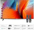 شاشة تلفزيون 100 بوصة بجودة 4K مستوردة بضمان السوق لايف