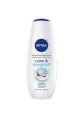 (2 pack) NIVEA Care and Coconut Moisturizing Body Wash 16.9 fl. oz
