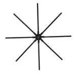 100cm five-blade hologram fan advertising hologram fan