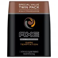 AXE Dark Temptation Body Spray, 8 oz, Twin Pack