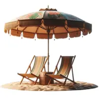 شمسية حدائق 4 متر &ndash; حماية وأناقة من السوق لايف