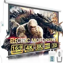 Manual projector screen 4 meters by 3 meters