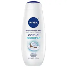 (2 pack) NIVEA Care and Coconut Moisturizing Body Wash 16.9 fl. oz