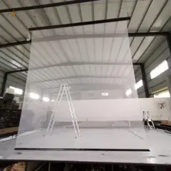 Transparent foldable hologram sticker, 3 meters by 1.5 meters