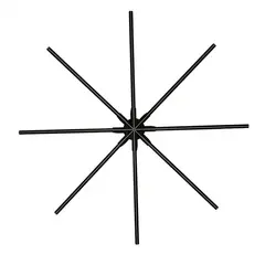 180cm five-blade hologram fan advertising hologram fan