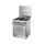 Rock cooker, 4-burner stainless steel cooker with self-ignition fan, size 60 x 60, cast rooms Rock cooker, 4-burner stainless steel cooker with self-ignition fan, size 60 x 60, cast rooms