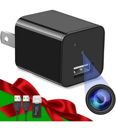 كاميرا مراقبه على شكل شاحن موبايل 4K, 3 image