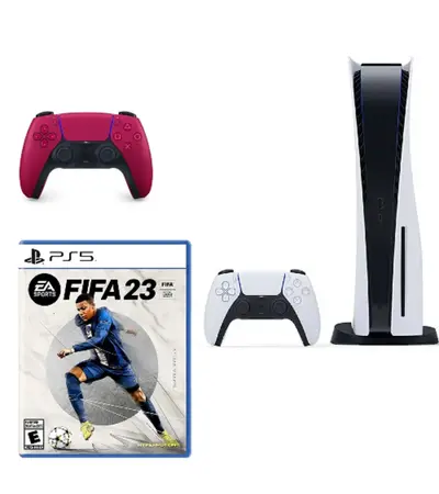PlayStation 5 Digital Edition Console with Controller (International Version)