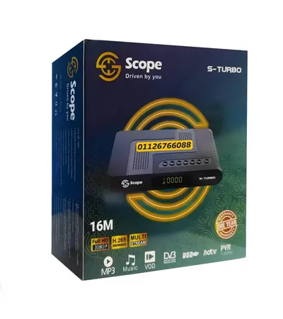 رسيفر Scope | قاهر القنوات S-TURBO