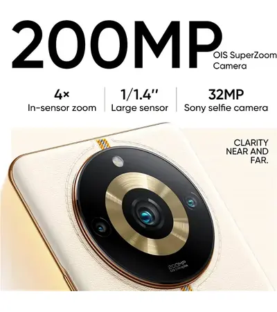 ريلمي 11 برو بلس بشريحتين، 512 جيجا، 12 جيجا رام، شبكة 5G LTE, 4 image ريلمي 11 برو بلس بشريحتين، 512 جيجا، 12 جيجا رام، شبكة 5G LTE, 4 image