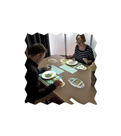 Elevate your restaurant dining experience with hologram technology - an interactive table touch and sensor, 6 image Elevate your restaurant dining experience with hologram technology - an interactive table touch and sensor, 6 image