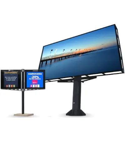 شاشة ليد 3 متر موديل p4 جودة HD خارجية | شاشة اعلانية 3 * 2متر بجودة HD