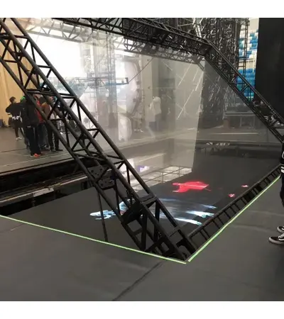 Hologram Sticker 6m x 1.5m Foldable Transparent, 6 image Hologram Sticker 6m x 1.5m Foldable Transparent, 6 image