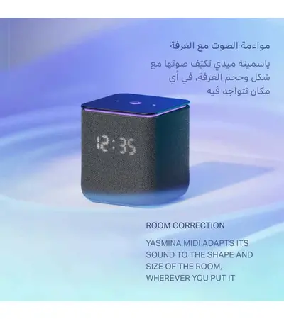 ياسمينة بالذكاء الاصطناعي الشبيه بالإنسان في مكبر صوت, 3 image