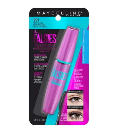 ماسكارا ذا فالسيز المقاومة للماء من مايبيلين، أسود للغاية، 0.25 أونصة سائلة., 4 image ماسكارا ذا فالسيز المقاومة للماء من مايبيلين، أسود للغاية، 0.25 أونصة سائلة., 4 image