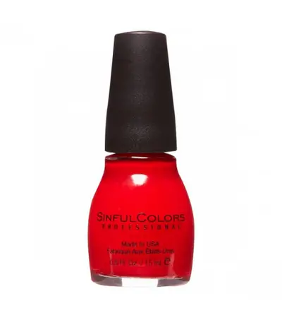 SinfulColors Professional Nail Polish, Ruby Glisten, 4 image