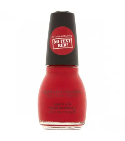 SinfulColors Professional Nail Polish, Ruby Glisten, 6 image