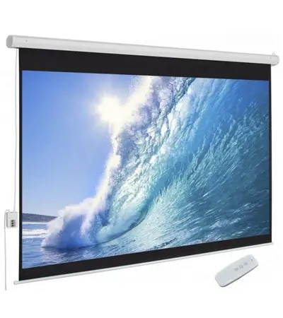 Manual projector screen, 3 meters, 4 image Manual projector screen, 3 meters, 4 image