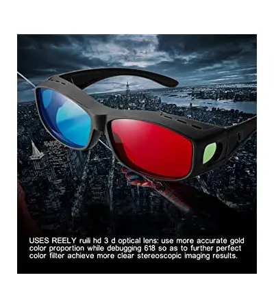 نظارة ثلاثية الابعاد 3D نظارة ثلاثية الابعاد 3D