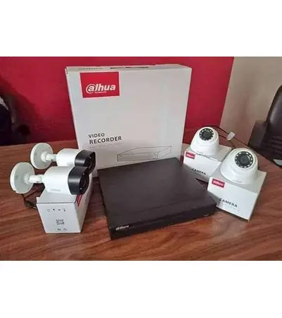 Surveillance camera system, 4 cameras, 4 image Surveillance camera system, 4 cameras, 4 image