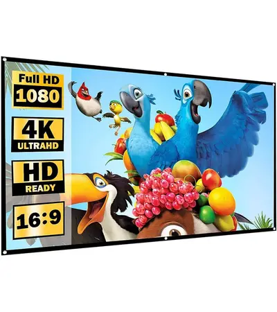 Manual projector screen, 3 meters, 2 image Manual projector screen, 3 meters, 2 image