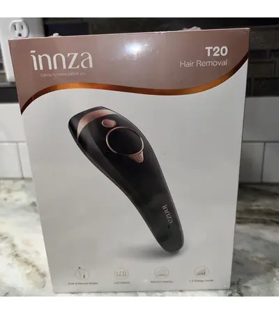 جهاز لنزع الشعر بالليزر | آلة إزالة الشعر الكهربائية غير مؤلم Innza T20, 5 image جهاز لنزع الشعر بالليزر | آلة إزالة الشعر الكهربائية غير مؤلم Innza T20, 5 image
