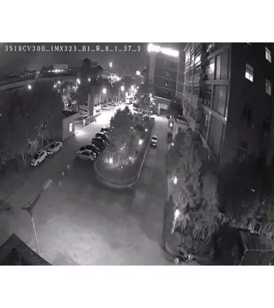 Surveillance camera system, 4 cameras, 6 image Surveillance camera system, 4 cameras, 6 image
