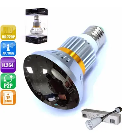 كاميرا مراقبه على شكل لمبه, 2 image