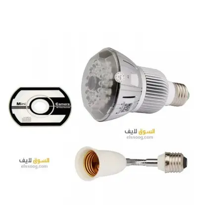 كاميرا مراقبه على شكل لمبه, 4 image
