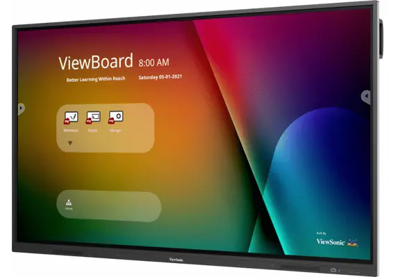 شاشة فيوسونيViewSonic ViewBoard IFP7533-G 75″ 4K Interactive Displayك سمارت أنتر أكتف 75 بوصة | ViewSonic ViewBoard IFP7533-G 75″ 4K Interactive Display