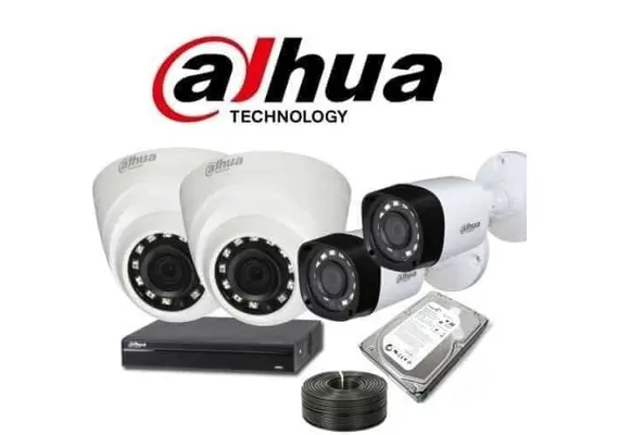 Surveillance camera system, 4 cameras