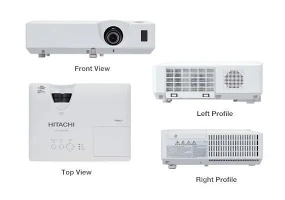 Hitachi projector | Hitachi CP-X3041WN Projector, 3 image