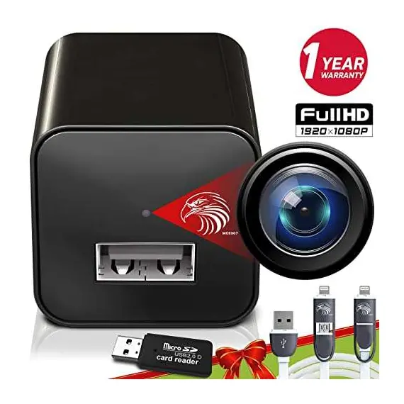 كاميرا مراقبه على شكل شاحن موبايل 4K, 6 image