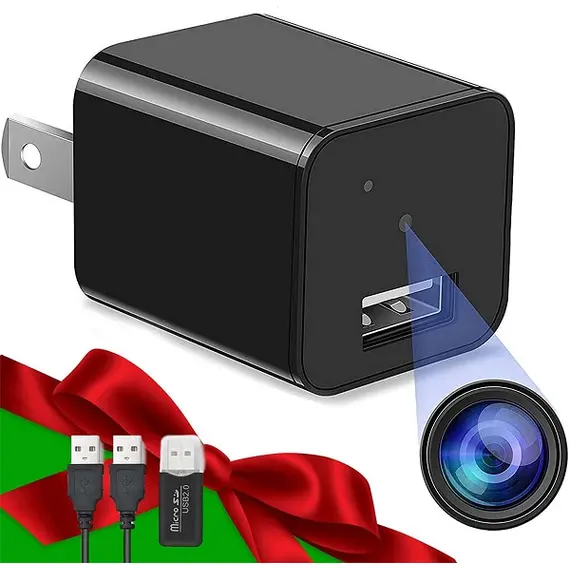 كاميرا مراقبه على شكل شاحن موبايل 4K, 3 image