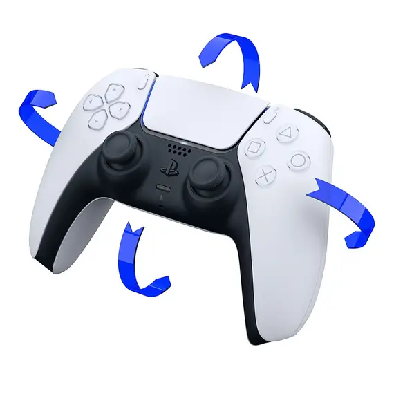 وحدة التحكم اللاسلكية DualSense لجهاز بلاي ستيشن 5 (الإصدار الرسمي) - أبيض, 3 image