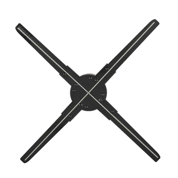 مروحة هولوجرام رباعية الابعاد مقاس 60 سم