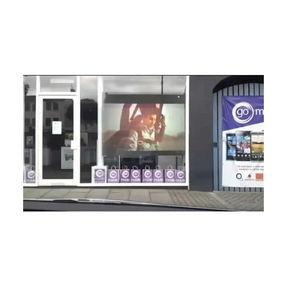 هولوغرام ثلاثي الأبعاد استيكر لير هولوجرام لتحويل واجهات المحلات الى عروض حقيقية هولوجرامية, 3 image