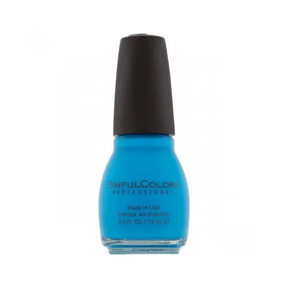 Sinful Colors Professional Nail Polish, Blue La La, 6 image