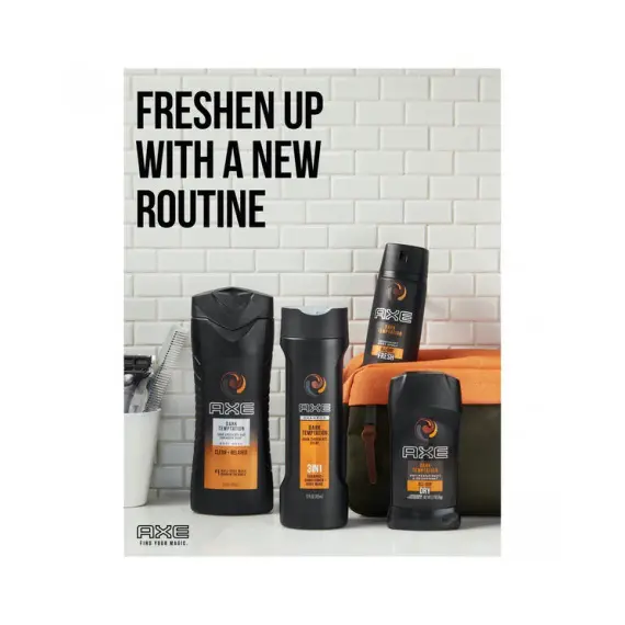 AXE Dark Temptation Body Spray, 8 oz, Twin PackAXE Dark Temptation Body Spray, 8 oz, Twin Pack, 2 imageAXE Dark Temptation Body Spray, 8 oz, Twin Pack