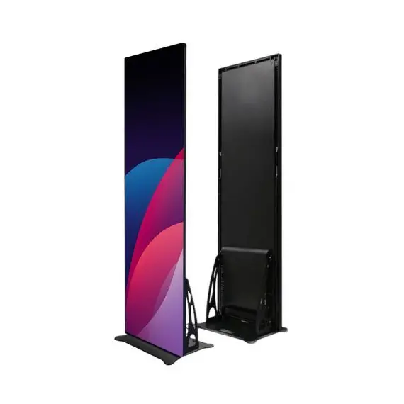 شاشة ليد بوستر شامل جهاز التحكم وبتشغلها من الموبايل موديل p4