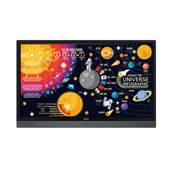 BenQ RP7501K 4K UHD 75” Education Interactive Flat