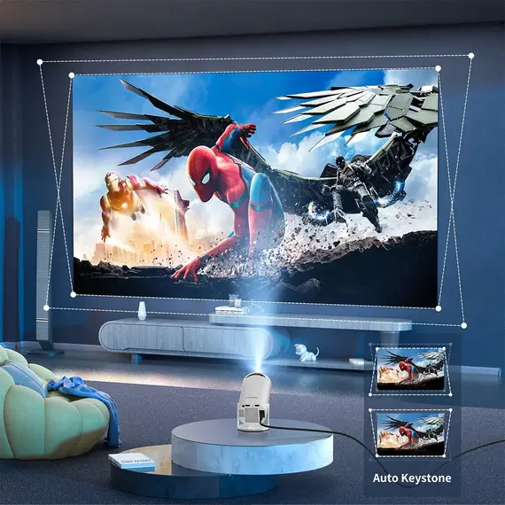 بروجيكتور النافذة الكاذبة بروجيكتور ليد بديل الشاشة