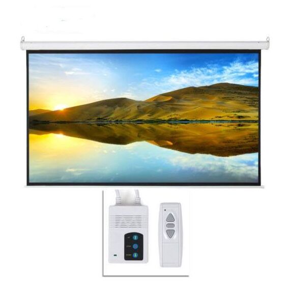 شاشة بروجيكتور 3 متر كهرباء بالريموت