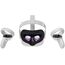 نظارة اوكلس تو | Oculus Quest 2 GB All-In-One Virtual Reality Headset (VR) - White
