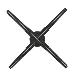 مروحة هولوجرام رباعية الابعاد مقاس 60 سم