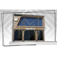 تحويل واجهات المحلات الى شاشة هولوجرام