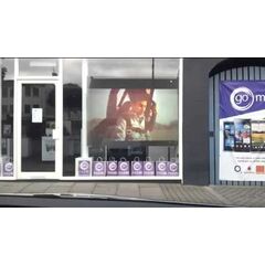 هولوغرام ثلاثي الأبعاد استيكر لير هولوجرام لتحويل واجهات المحلات الى عروض حقيقية هولوجرامية