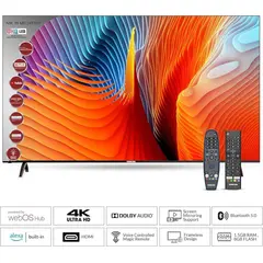 شاشة تلفزيون 125 بوصة بجودة 4K مستوردة بضمان السوق لايف